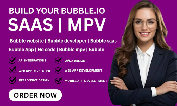 bubble app bubble io website bubble mvp bubble io developer bubble expert webapp