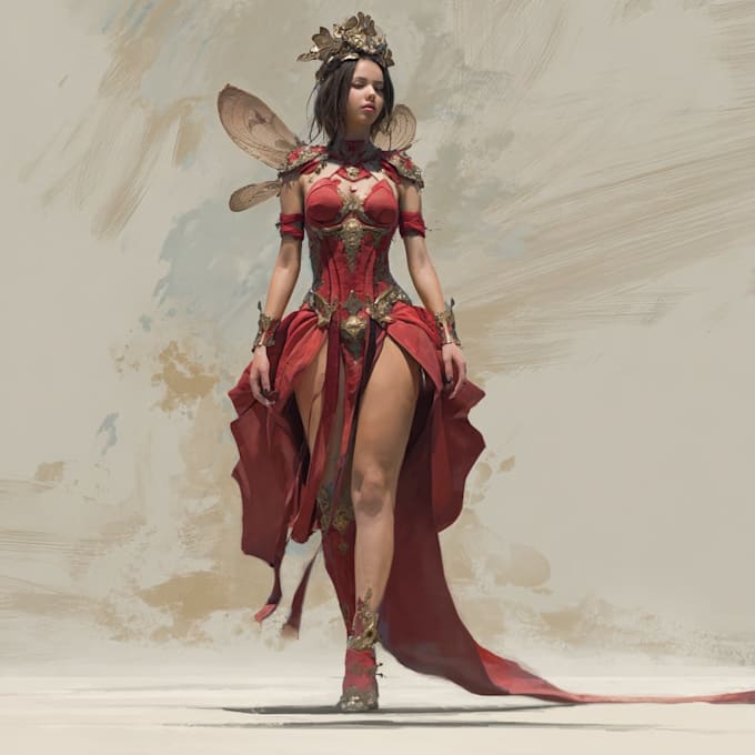 draw your fantasy character illustration