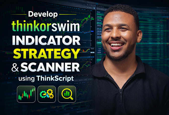 code your custom thinkorswim indicator, tradingview pinescript, ninjatrader, mql