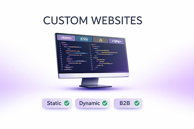 code professional business website using HTML, CSS, js, PHP