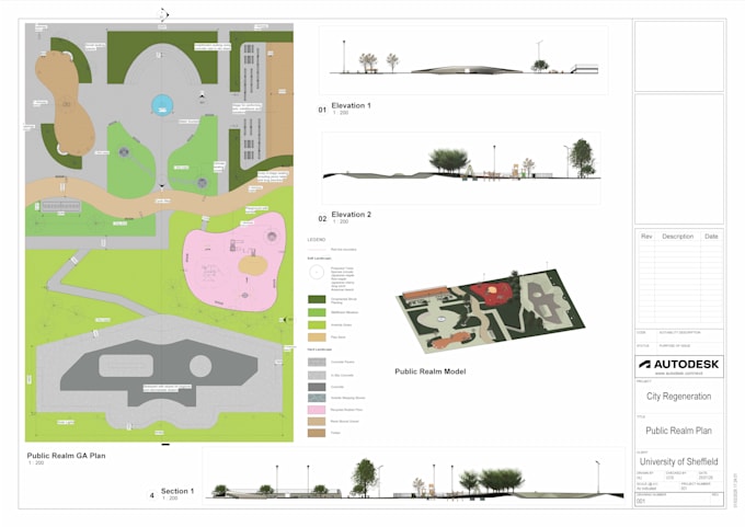 create professional landscape models, planting and construction details