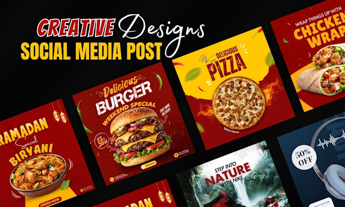 be your social media graphic designer