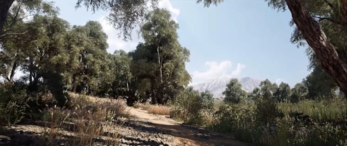 do realistic 3d game environment 3d level design 3d terrain design 3d map design