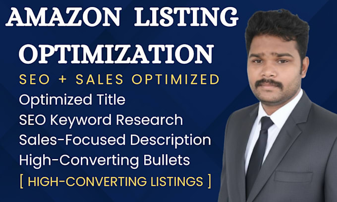 write amazon product listing with keyword research and SEO optimization