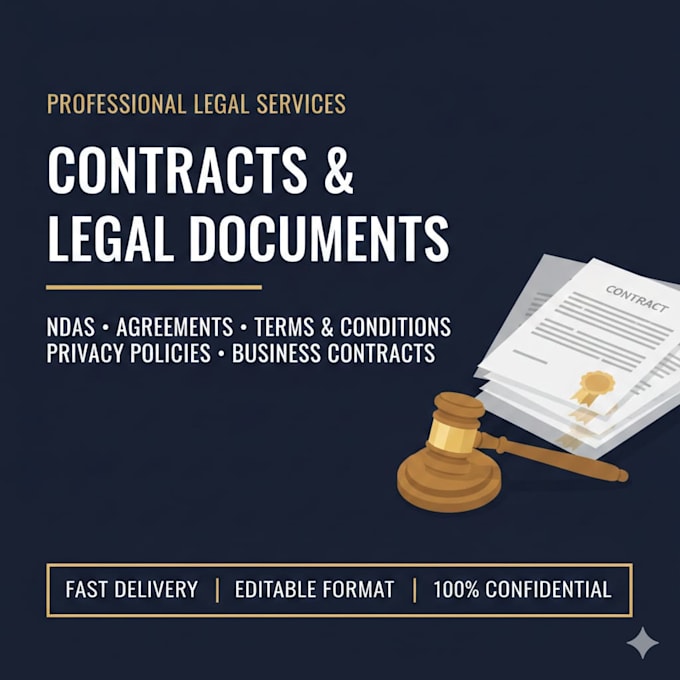 draft professional contract and legal document templates