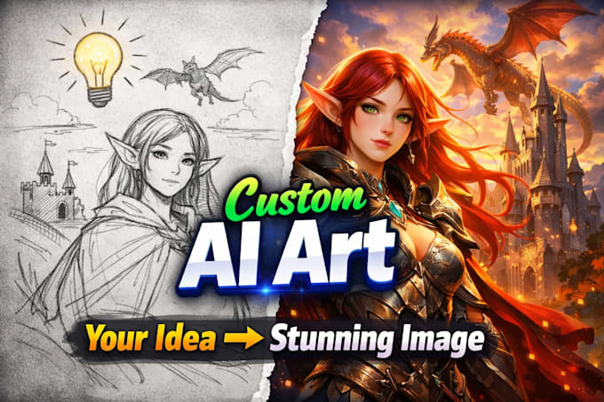 create custom ai art based on your imagination
