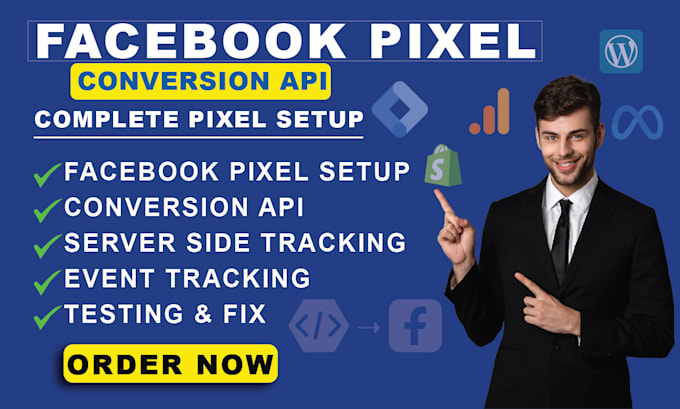 professionally set up meta pixel and conversion API