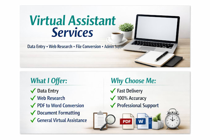 provide reliable virtual assistant services