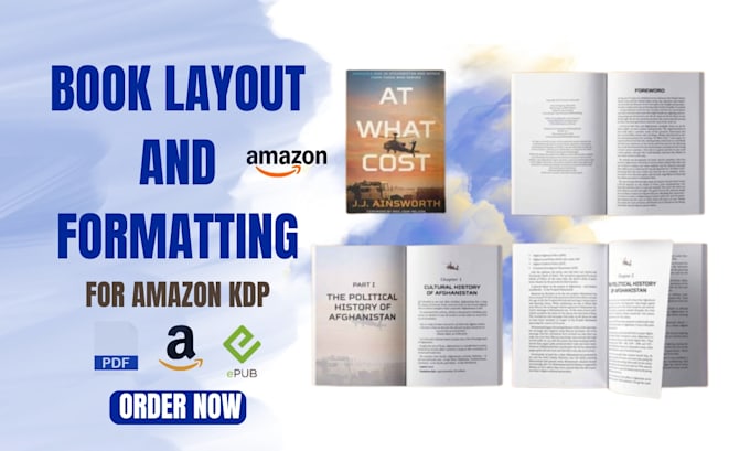 do kdp book formatting and layout design