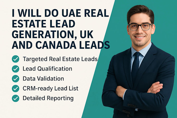 do uae real estate lead generation uk and canada leads