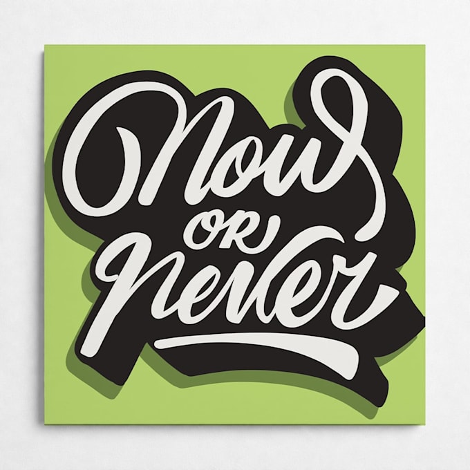 create custom hand drawn lettering
