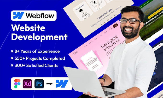 design and develop your business website or landingpage with dashboard