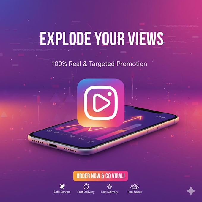 boost your instagram video views, no login details required