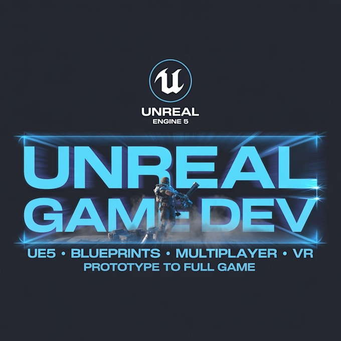 Develop unreal engine 5 game, ue5 blueprint multiplayer or mobile game ...