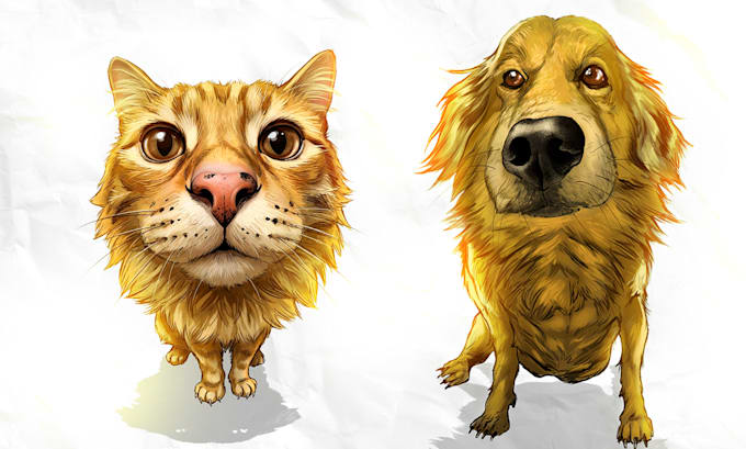 turn your pet into a vibrant work of art