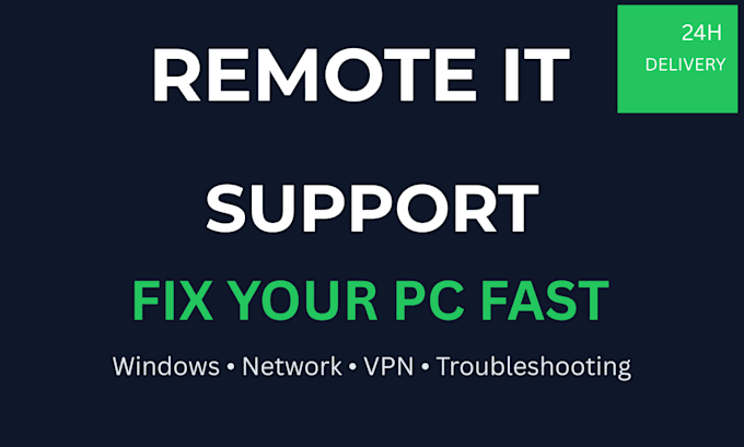 fix your computer or network remotely