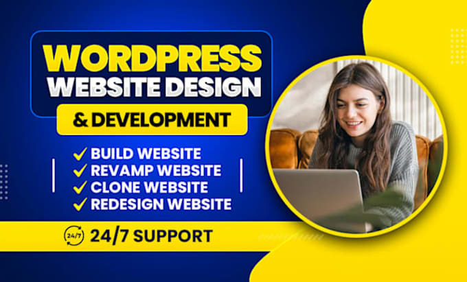 create responsive wordpress website, blog ecommerce store