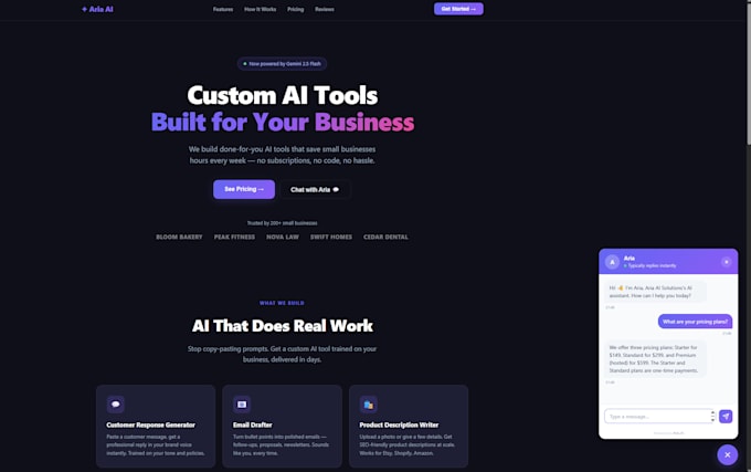 build a custom ai powered tool for your business
