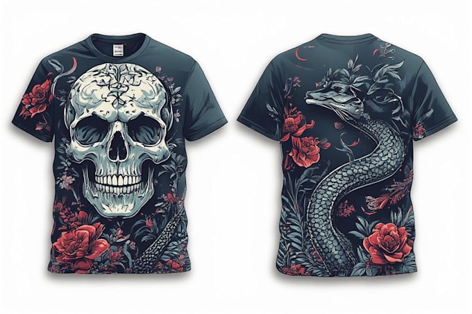 create unique t shirt design for you
