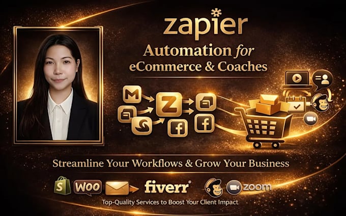 automate workflows for coaches and ecommerce with zapier
