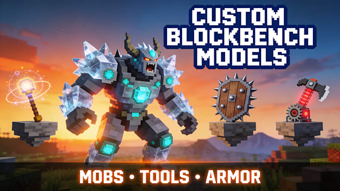 make high quality models in blockbench