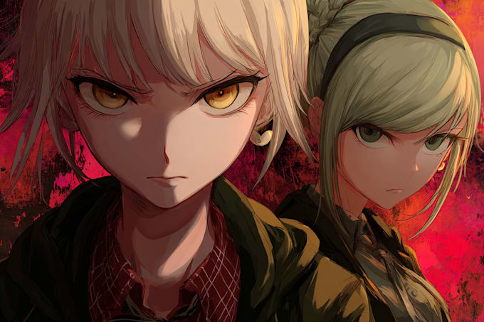 creat design custom danganronpa style character
