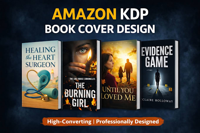 Design a professional amazon kdp book cover that sells by Sonukumar953 ...