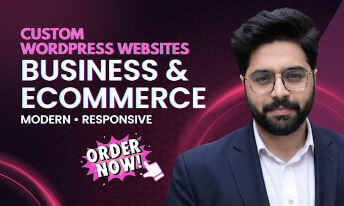 design custom wordpress business and ecommerce websites