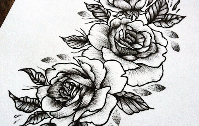 make drawings that can be tattooed