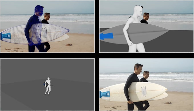 deliver accurate 3d camera tracking and matchmove for vfx