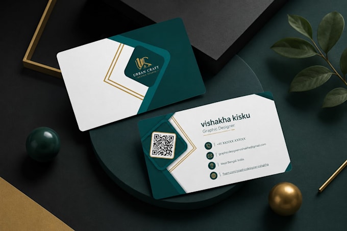 create professional brand design and business card