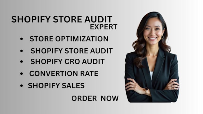 optimize your shopify store,audit and fix your convertion rate issuses