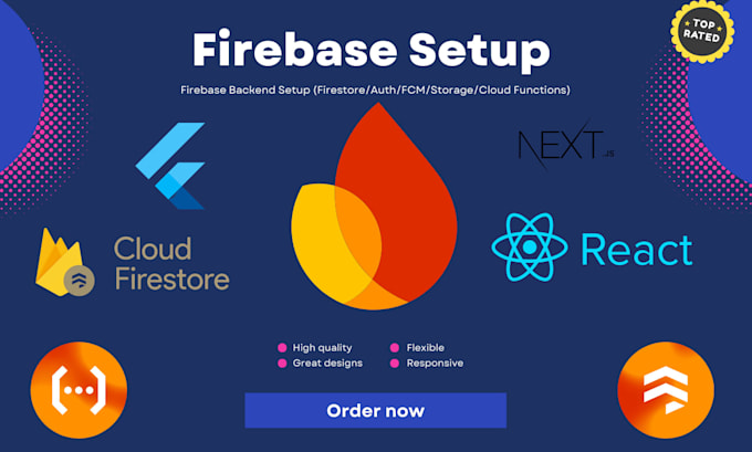 set up firebase backend for your web or mobile application