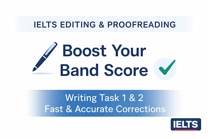 edit and proofread your ielts writing tasks for a higher band score