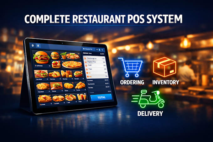 create a restaurant point of sale pos system