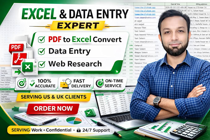 do convert PDF to excel with accuracy and professionally