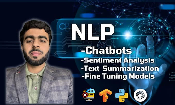 build nlp models, chatbots, and text analysis systems using python