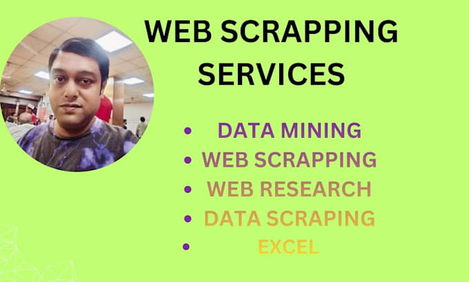 do data extraction, web scraping, data mining, contacts data manually