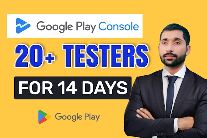 provide 12 testers for closed testing, 14 day closed testing for android app