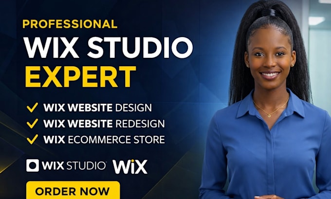 design wix website, wix website redesign, wix studio website development