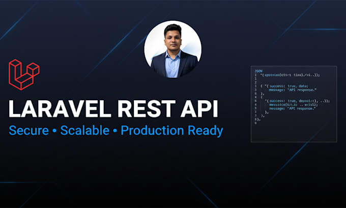 build secure laravel rest API with authentication