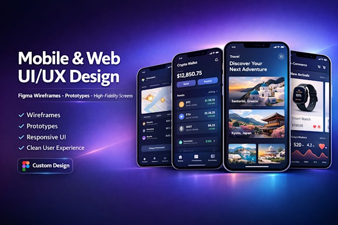 design a clickable UI UX prototype in figma
