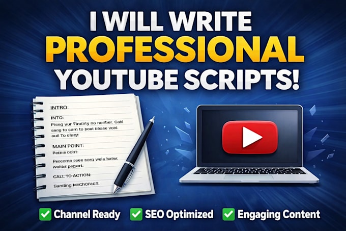 write high retention youtube scripts