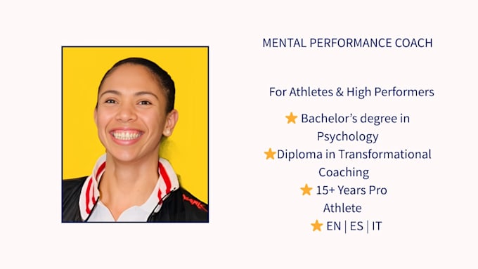 be your mental coach to achieve your pick performance