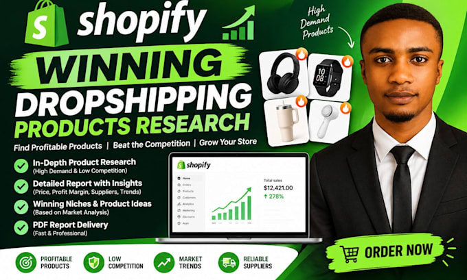 do shopify winning product research for dropshipping