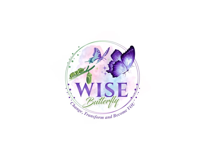 create exclusive and marvelous butterfly  logo design
