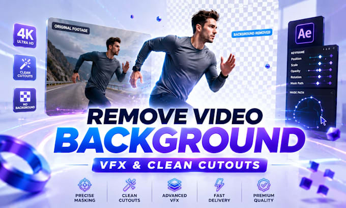 remove background videos and vfx