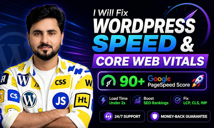 fix wordpress speed optimization and core web vitals for google pagespeed