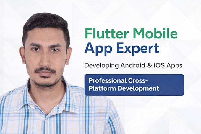 Build a modern flutter mobile app with a clean ui and smooth ...