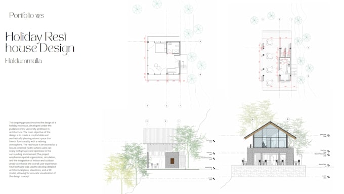deliver architectural drawings and rendering services